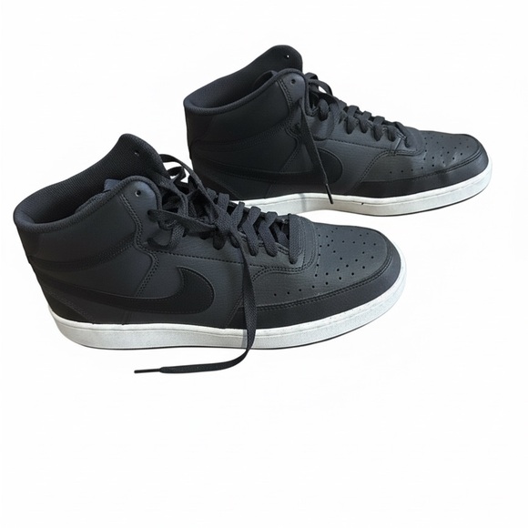 Nike Court Vision Mid Next Nature blue and black men’s size 10 - Picture 2 of 6